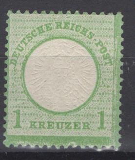 Lot #15 – Germany SC 21 (MI 23b) ** F expertized very fresh copy