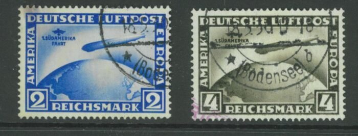 Germany Scott#: C38-9 Michel#: U VF