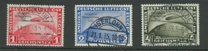 Germany Scott#: C43-5 Michel#: U VF