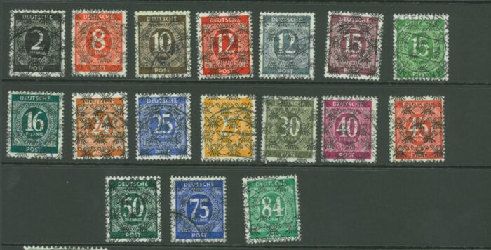 Germany Scott#: 593A-99 Michel#: U F/VF
