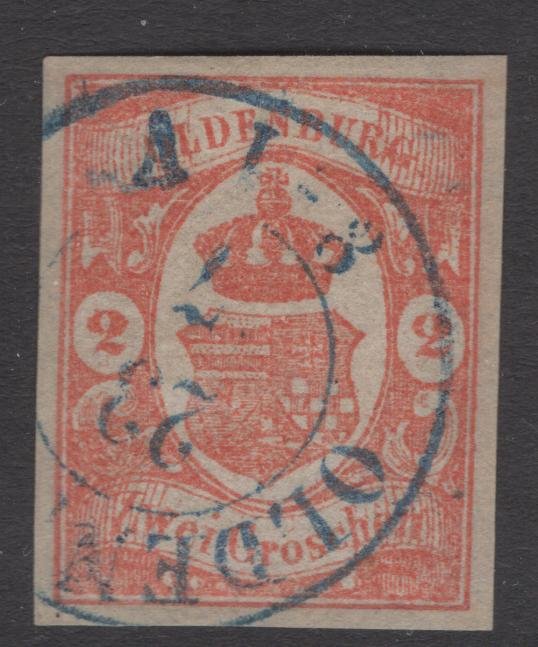 Oldenburg Scott Michel U Vf Margins R Schneider Stamps