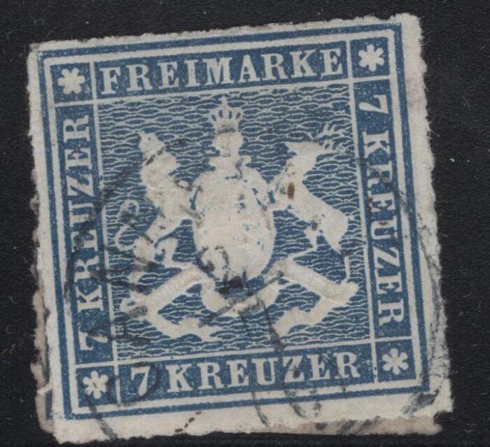 Wurttemberg Scott#: 44var Michel#: 35a U F/VF