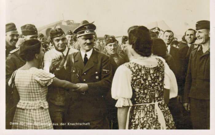 Germany Post Card Third Reich Michel#: U VF Hitler Hoffman #P15 with Genral Government franking and cancels VF
