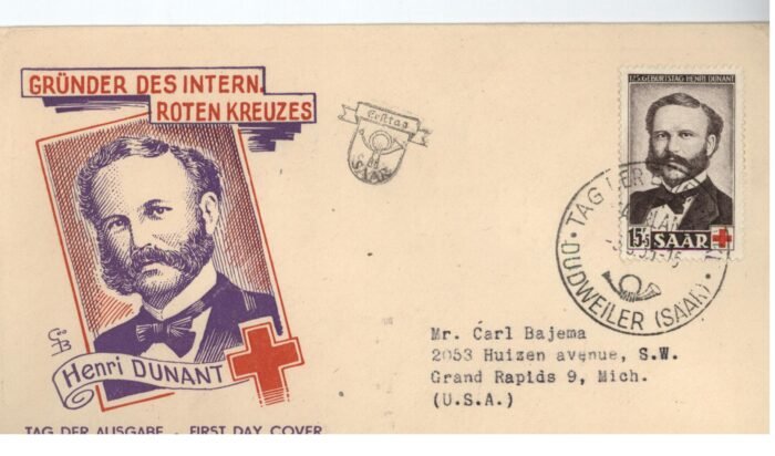 Saar Michel#: U VF MI 343 first day cover
