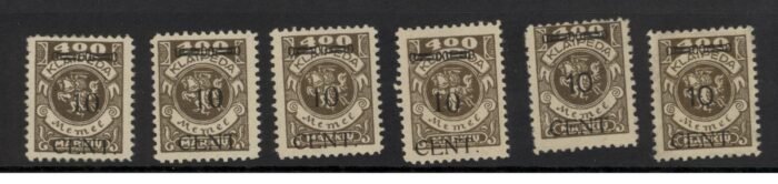 Memel Scott#: N57 var Michel#: 181 I- 181 VII * F/VF