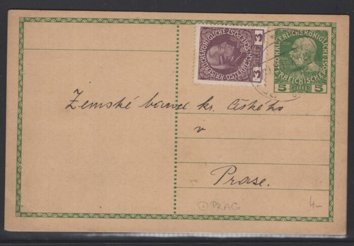 Austria  P216 w stp added U  VF