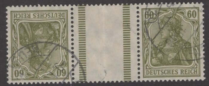 Deutsches Reich KZ7 U F/VF
