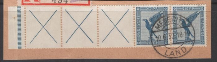 Deutsches Reich RL 15.2 U   F/VF on piece