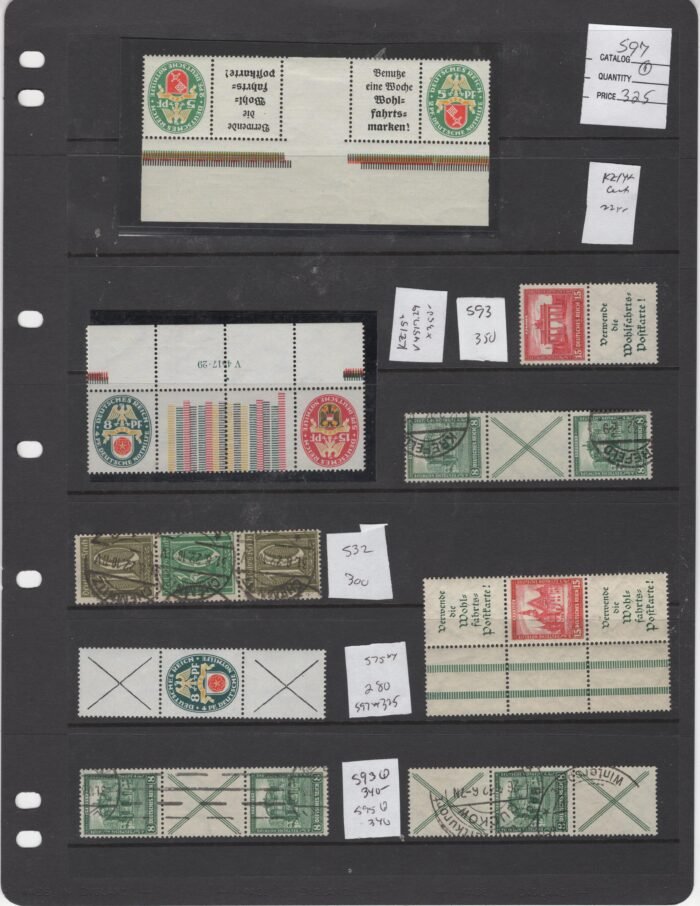 Deutsches Reich S93** F/VF