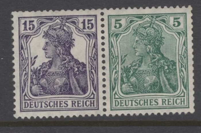 Deutsches Reich W9aa ** F