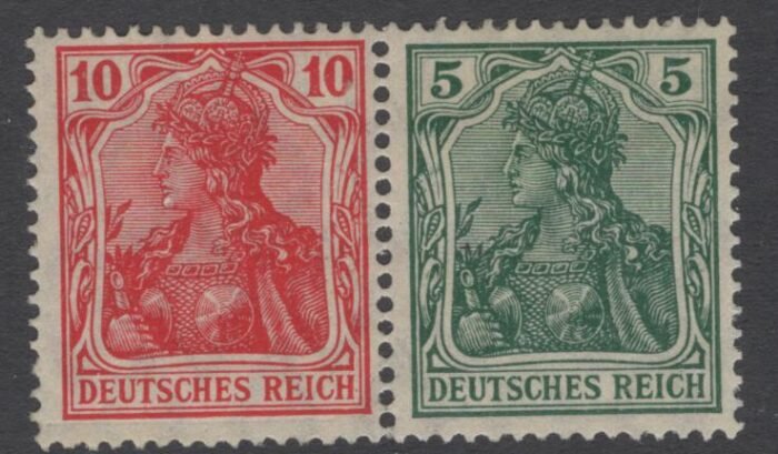 Deutsches Reich W8af ** F/VF