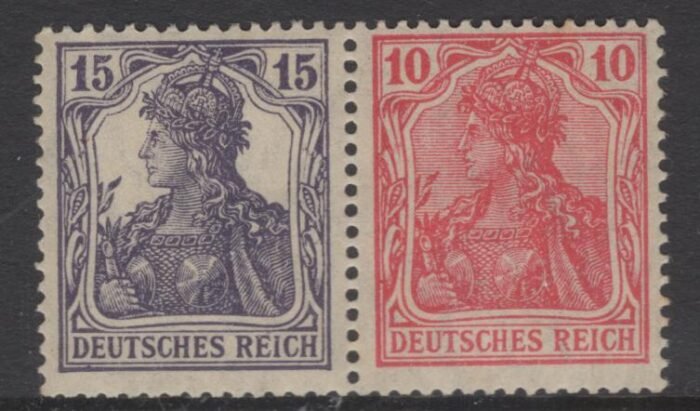 Deutsches Reich W13ca * Fine