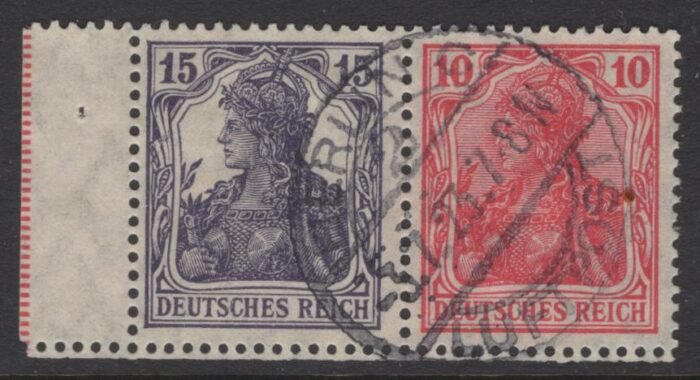 Deutsches Reich W13aa U F/VF