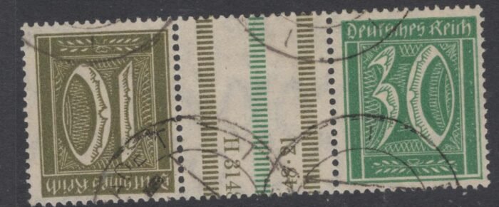 Deutsches Reich KZ9 U F/VF