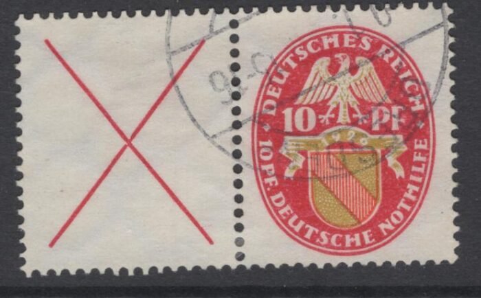 Deutsches Reich W24.1 U F/VF