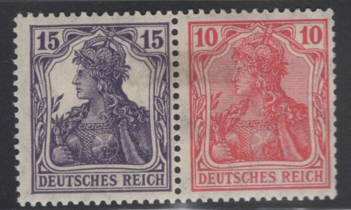Deutsches Reich KZ7(2) U F/VF cert