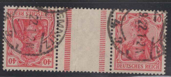 Deutsches Reich KZ5a  ex U F/VF