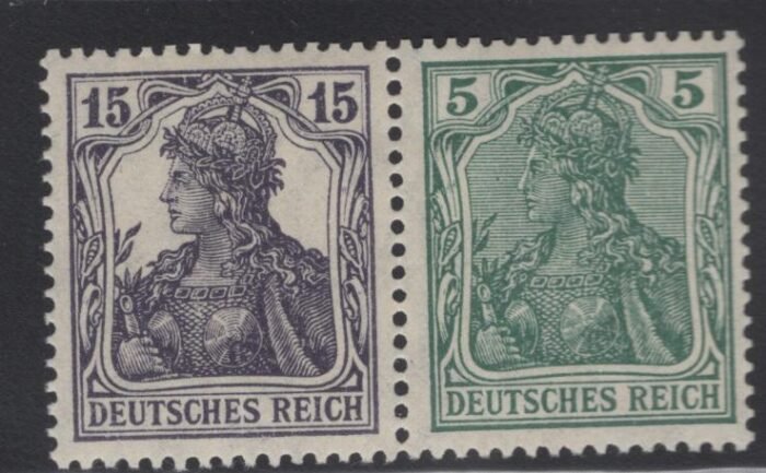 Deutsches Reich W9aa * F/VF