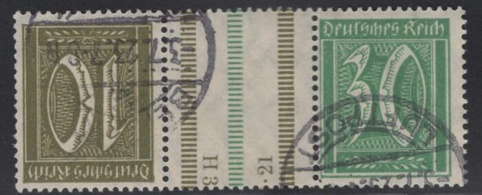 Deutsches Reich KZ9 U F/VF