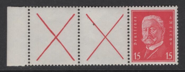 Deutsches Reich W30.3** F/VF