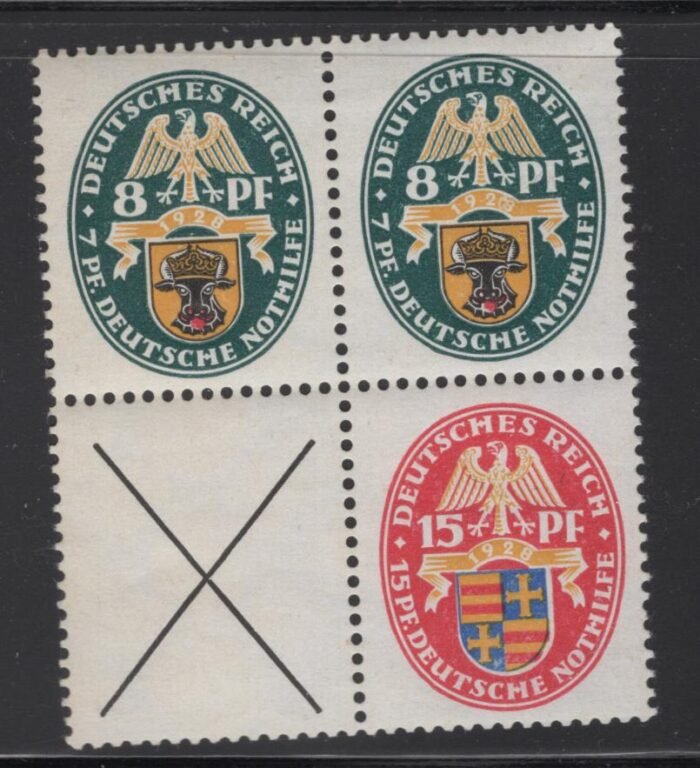 Deutsches Reich S54/S50 ** VF