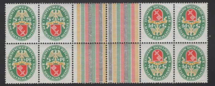 Deutsches Reich KZ 13(2)** F/VF