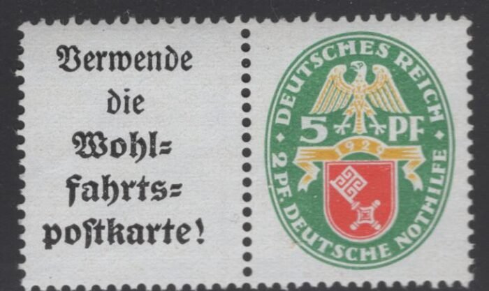 Deutsches Reich W34** F/VF