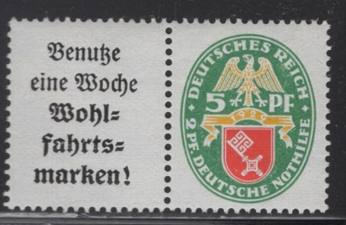 Deutsches Reich W35 ** F/VF