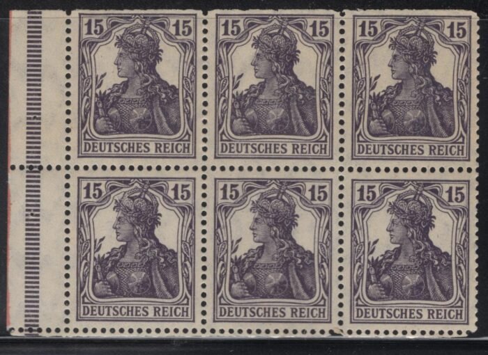 Deutsches Reich Michel#: HB15aB **F/VF Booklet pane