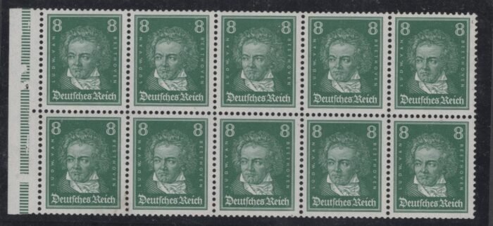 Deutsches Reich Michel#: HB52B** F/VF Booklet pane