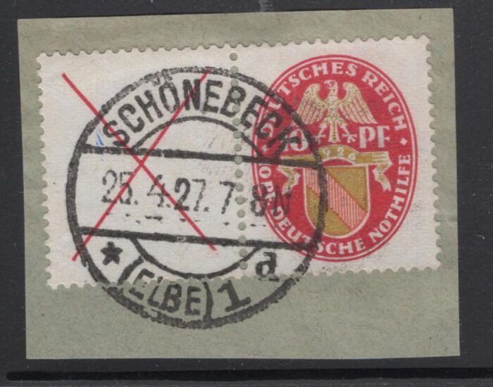 Deutsches Reich W24.1 U op VF