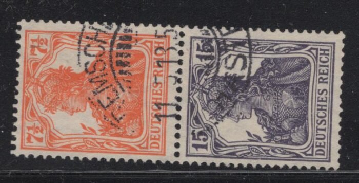 Deutsches Reich S8 ba U F/VF