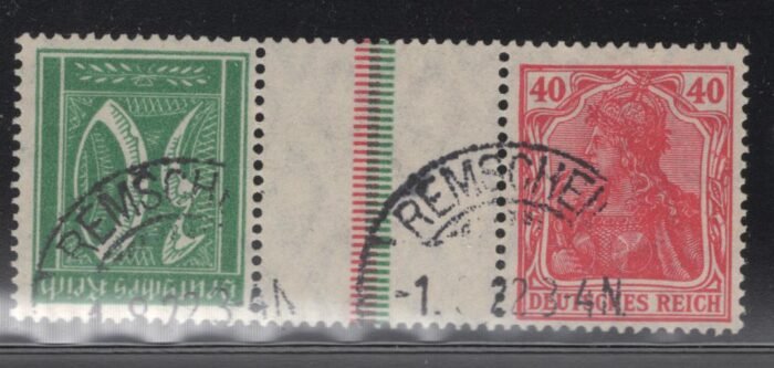 Deutsches Reich KZ8 U F/VF