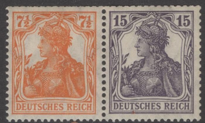 Deutsches Reich W9aa ** F