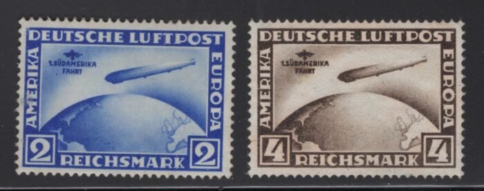 Germany Scott#: C38-9 Michel#: ** F/VF