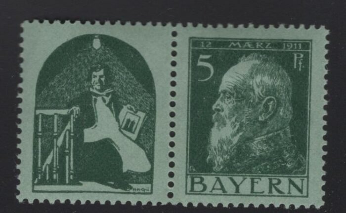 Bavaria Scott#: Michel#: W1.27* VF