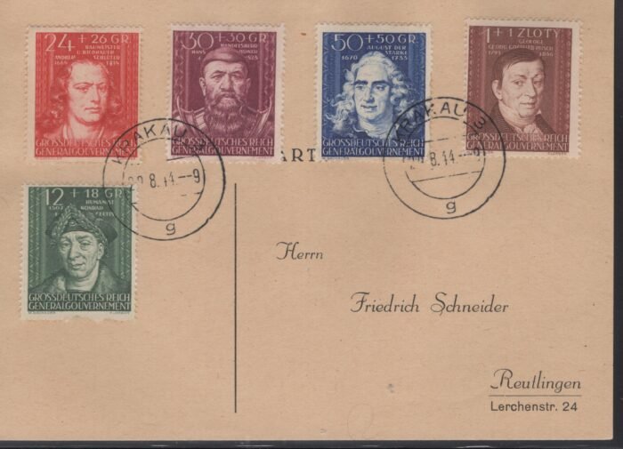 General Government Michel#: MI 120-24 post card