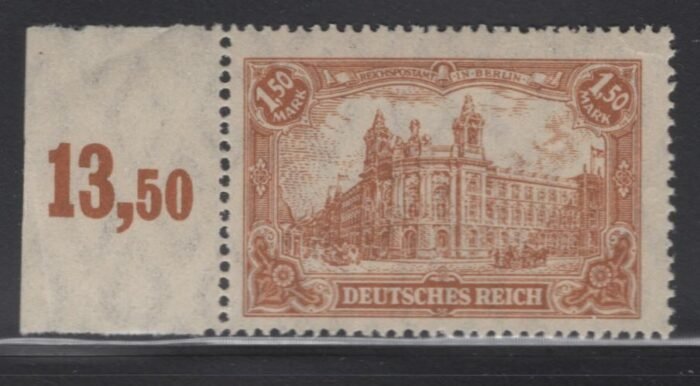Germany Scott#: 113 var Michel#: 114b ** F/VF expertized