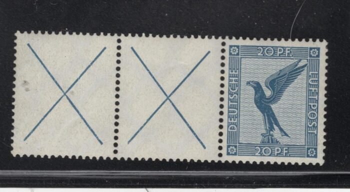 Deutsches Reich W21.2 ** F/VF