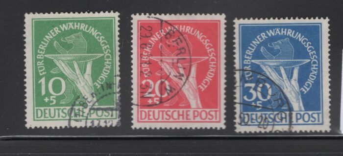Germany Scott#: 9NB1-3 Michel#: U VF expertized