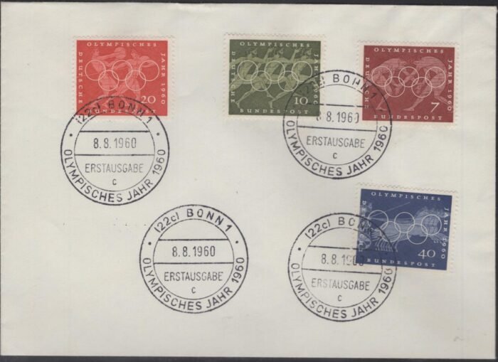 Bundesrepublik MI 332-5 UA FDC VF