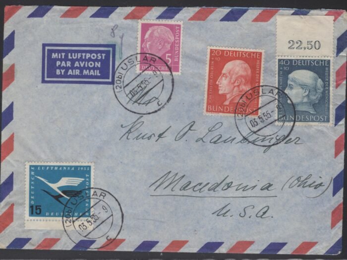 Bundesrepublik MI 202-3, 207, 179x Fine