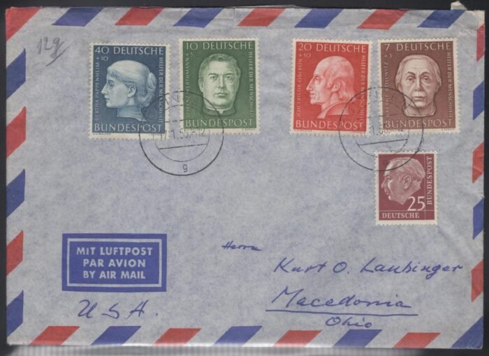 Bundesrepublik MI 200-3, 186 F/VF
