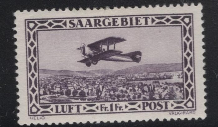 Saar Scott#: C2 Michel#: 127 PF I* HR VF