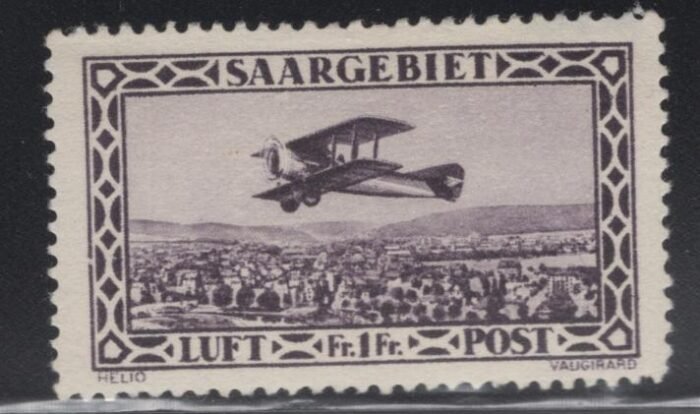 Saar Scott#: C2 Michel#: 127 PF VII*   VF