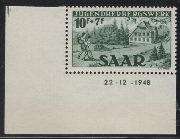 Saar Scott#: B66 varMichel#:263 BR** VF