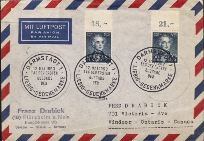Bundesrepublik MI 166 (2) VF