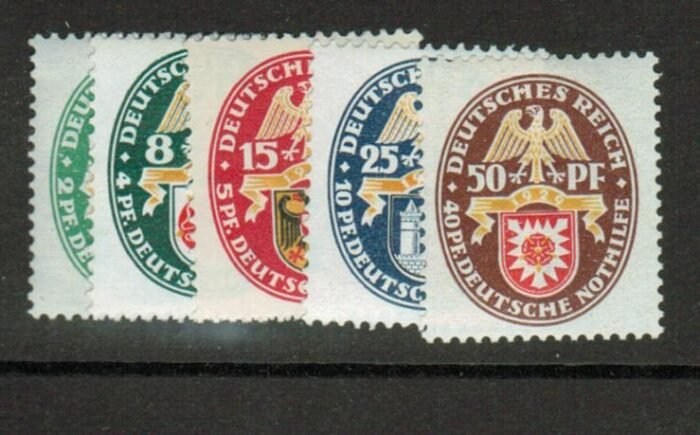 Germany Scott#: B28-32 Michel#: **  VF