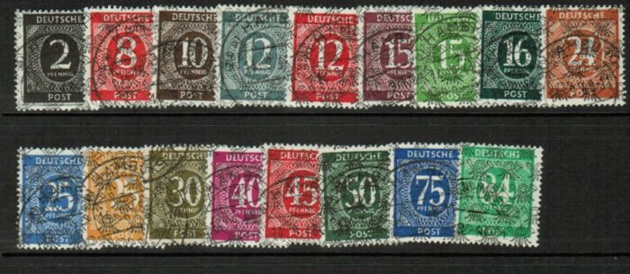 Germany Scott#: 593A-99 Michel#: U VF expertized