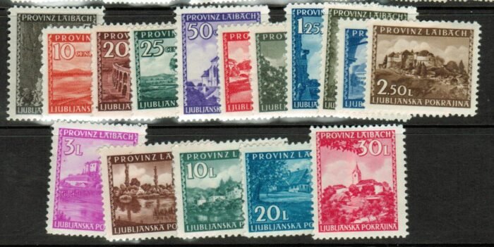 Yugoslavia Scott#: N36-54 Michel#: 1-19 * VF